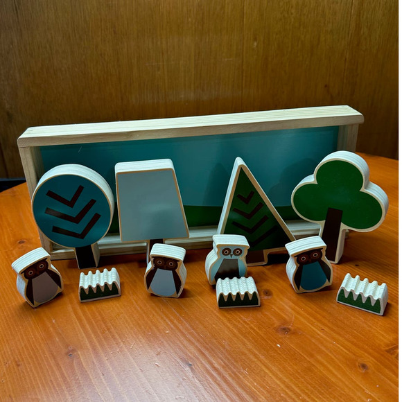 Dwell Studios Owls Creative Play Set - Wooden - Picture 1 of 6
